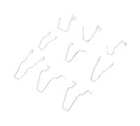 Blaihild 9pcs Bulb Retaining Spring Clips, Stainless Steel Headlight Bulb Holder Clips with Universal Fit for H1 H3 H4 H7 Bulbs, Scratch Resistant High Strength