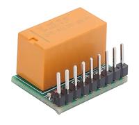 Blaihild Automatically Adjust Relay Module DR21A01 DC5V DC12V for Remote Control Circuit Protection, 1A 125VAC 2A 30VDC Load for Home Automation Industrial Control (DC12V)
