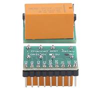 Blaihild Automatically Adjust Relay Module DR21A01 DC5V DC12V for Remote Control Circuit Protection, 1A 125VAC 2A 30VDC Load for Home Automation Industrial Control (DC5V)