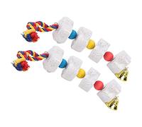Blaihild Bird Toys Toys, Molar Stone Bird Chewing With Supplement Vitamins for Parrots and Hamsters, Reduces Loneliness, Perfect for Birds and Small Pets