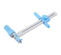 Blaihild Circle Cutter Adjustable Compass Cutting Tool 1.57 to 12.6 Inches for Fabric Paper, Vane Wing Precision Cuts, No, Pressure Activated Safety Design, for Quilting Sewing