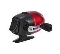 Blaihild Closed Face Spincast Fishing Reel Corrosion Proof Engineering Plastic Metal 3.9x3.5x2.8 Inch, Thumb Push Button Instant Line Draw Retraction, Metal Spool Cover Anti Slip Foot for