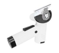 Blaihild Cordless Rechargeable Electric Scissors 11mm Cutting Capacity Low Noise with 35mm LED Screen for Cardboard, Leather, Plastic and Canvas Home, DIY and Craft Projects (White)