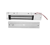 Blaihild DC 12V 280kg Holding Force Electromagnetic Lock, Professional Single Door Magnetic Lock with LED Light, for Wooden Metal Glass Fireproof Doors