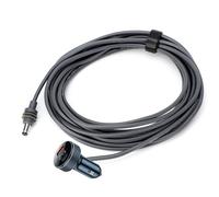 Blaihild DC Power Cable 32.8ft 18AWG IP68 with Voltage Display for Car Truck Marine, Red Copper Rubber Coating for Heavy Duty Vehicle Electronics