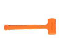 Blaihild Dead Blow Hammer PVC Rubber Soft Face 0.5 LB Non Sparking Alkali Proof for Petrochemical Coal Mine, Shockproof Ergonomic Handle No Elastic Impact No Damage to Surfaces (0.5LB)