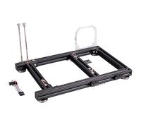 Blaihild DIY Open Frame Computer Case, Aluminum Alloy Chassis for ITX with ATX Power Supply Support, Easy Assemble Nude Building Blocks Frame, Good Heat Dissipation Performance