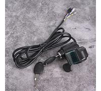 Blaihild E Bike Voltage Display, Digital Battery Power Meter with Real Time Voltage Monitoring for Electric Vehicle 12V to 99V Automatic Identification