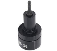 Blaihild Electric Bottle Capping Machine Bit 26-33mm Metal Rubber Cap Locking Head for Power Drill Sealing Leakproof Tight Seal for Food Beverage Cosmetic Production Lines