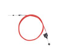 Blaihild Excavator Manual Throttle Cable 5 Meter 16.4 Feet Stainless Steel Joints PU Tube, Non Deforming Cable for Precise Engine Speed Control, Improved Responsiveness for Heavy