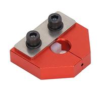 Blaihild Filament Welder Connector, Aluminium Alloy 3D Printer Accessory for 1.75mm Filament, with Sturdy Structure for PLA ABS PETG PC PP PVB HIPS (Red)