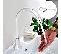 Blaihild Foot Pedal Faucet, Copper ABS Sink Water Tap Kit with Multi Layer Electroplating, for Bathroom Kitchen Hospital School