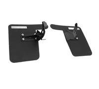 Blaihild HDPE Trailing Arm Mud Flaps for X3 72in OEM Trailing Arms, 7/8 Inch Oversized Rear Guard, 1/8 Inch Flexible HDPE, Blocks Sand and Debris to Protect Rear Suspension