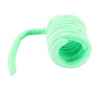 Blaihild Interactive Cat Spring Toy Plush 2.4x2in Colorful Bouncing Kitten Teaser, Erratic Wobble Motion for Indoor Cats, 10-Minute Play Sessions to Reduce Boredom, for Apartment (Green)
