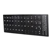 Blaihild Keyboard Sticker, Spanish Language PVC Coating for 10in to 17in Laptop Notebook Desktop PC, with Retardant
