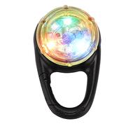 Blaihild LED Dog Pendant Light for Collar Pet Safety Light with 3 Flashing Modes Resin for Outdoor Night Walking Running Hiking (Yellow)