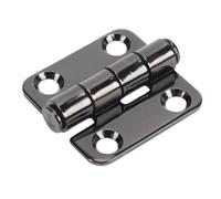 Blaihild Marine Grade Stainless Steel Butt Hinge 316 1.5" X 1.5" Compact Size - 316 Stainless Steel Boat Hinge Resistant for Yachts RVs and Shop Windows