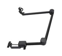 Blaihild Microphone Arm Stand, Adjustable 180 Degrees Heavy Duty Carbon Steel Boom Arm with 3/8 and 5/8 Interface, for Blue Snowball QuadCast Podcast Recording Streaming