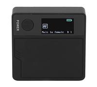 Blaihild Mini Voice Changer, Handheld Sound Card with 4 Sound Modes, Real Time Voice Changer Device for IOS, with Color Screen Display, for Live Streaming Karaoke Games