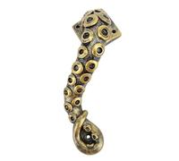 Blaihild Octopus Vintage Bronze Resin Door Handle 5 Screws Included for Cabinet Furniture Drawer Retro Steampunk Decor, 5 Inch Length 3 Ounce Weight for Indoor Outdoor Rustic Home Accent