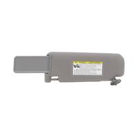 Blaihild Passenger Side Sun Visor, Gray ABS Fabric Mirror Sunshade Board with Vanity Light, for 2007 2011 Replacement 74320 06610 B1