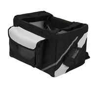 Blaihild Pet Bike Basket for Small Dogs and Cats Oxford Cloth 15x11x9.8in Front Carrier Arrow Storage Case Handlebar Mount Easy Clean Lightweight Convertible to Pet Bed for