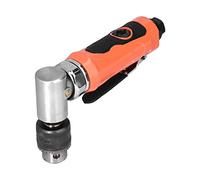 Blaihild Pneumatic Air Drill 90 Degree Elbow 1/4in Chuck 1500 RPM Lightweight Compact for Tight Spaces Precision Work Taiwan Imported Movement Alloy Steel for Automotive Repair Metalworking (US Style)