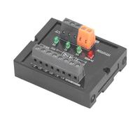 Blaihild Signal Converter 3 Channel HTL TTL Output 4-20mA TTL EIA422 423 Differential for Encoder to PLC Counter, 0-2MHz 500ns Response ±2.5A for Industrial NPN PNP Level Conversion (24V)