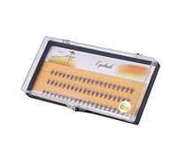 Blaihild Soft False Eyelash Extension 3D Lashes Volume Fans 60pcs Knot Free Base for Eyelash Extensions with 7 Sizes 6mm-14mm (6mm)