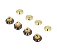 Blaihild Speaker Isolation Feet Aluminum Alloy Copper 4 Pack, 300kg Load Capacity, Anti-Vibration Pads for Turntable Amplifier Subwoofer, Eliminate Hum and Resonance, Restore Precise