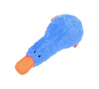 Blaihild Squeaky Plush Dog Toys 23x14cm Soft Plush Material for Small Medium Large Breeds, Lifelike Bird Shape Interactive Play for Tossing Retrieving, Reduce Boredom Anxiety for Puppy (Blue)