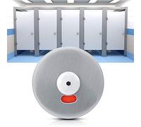 Blaihild Stainless Steel Toilet Door Lock, Privacy Dead Latch with Vacant Engaged Indicator for Bathroom Restroom Shower Cubicle Public Toilet