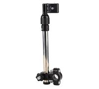 Blaihild Stainless Steel Umbrella Holder, Adjustable Support for Wheelchairs and Bicycles, Free Your Hands with 360° Multi-Directional Umbrella Stand for Outdoor Use