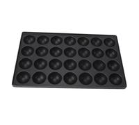 Blaihild Takoyaki Maker Pan, Aluminum Alloy 28 Holes Octopus Meatballs Grill for Home Kitchen and Commercial Use