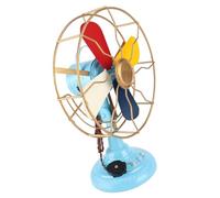 Blaihild Vintage Table Fan Model with Rotatable Blades for Home Decor