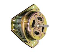 Blaihild Washing Machine Dehydration Motor Drying Motor Washer Dehydration Pure Copper Wire Strong Power Semi Automatic Dewatering with Precise Size for Easy Replacement (70W Coarse Shaft)