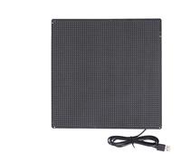 Blaihild Wireless LED Display Screen 64x64 Resolution USB Powered Full Color Scrolling Panel, 256 Colors App Control Painting Mode, for Advertising Showroom Event Signs 9.8x9.8