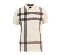 Blaine Oversized Tartan Polo - male - Barbour - Polo Shirts - Beige - L - Tops L