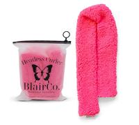 Blair Co. - French Braid Heatless Curler | Heatless Hair Curler for Side Sleepers | Heatless Curls for Short Hair | Curl Separator Headband for Overnight Curls | No Heat Styling | Hot Pink