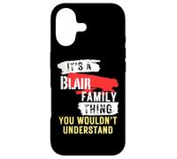Blair Family Name Case for iPhone 17