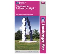 Blairgowrie and Forest of Alyth: Sheet 53 (OS Landranger Map)