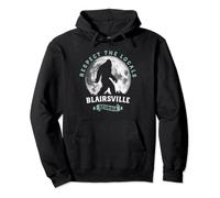 Blairsville, Georgia Respect the Locals Bigfoot Sasquatch Pullover Hoodie