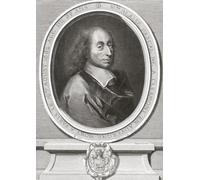 Blaise Pascal 1623-1662 French Mathematician Physicist Inventor Writer and Theologian Catholic After a Print by Flemish Engraver and Editor Gerard Edelinck Ken Welsh Print Poster (13x18)