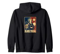 Blaise Pascal Mathematics Philosophy Science Zip Hoodie