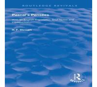 Blaise Pascal Pascal's Pensees Hardcover Book Blaise Pascal Multicolor