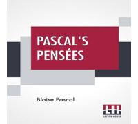Blaise Pascal Pascal's Pensees: Introduction By T. S. Eliot N/A Book Blaise Pascal Multicolor
