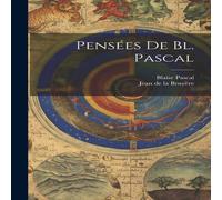 Blaise Pascal Pensees De Bl. Pascal Hardcover Book Blaise Pascal Multicolor