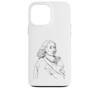 Blaise Pascal Portrait Math Physics Teacher Case for iPhone 13 Pro Max