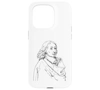 Blaise Pascal Portrait Math Physics Teacher Case for iPhone 15 Pro