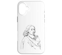 Blaise Pascal Portrait Math Physics Teacher Case for iPhone 16 Plus